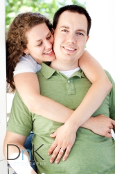 Engagement Pictures Piggy-back ride DnK Photography