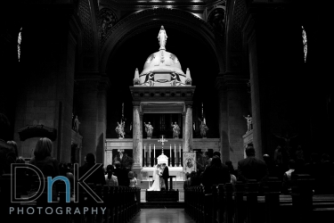 minneapolis basilica DnK wedding photography
