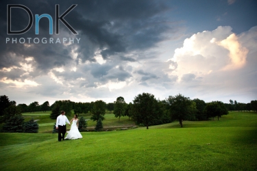 Outdoor wedding photography DnK