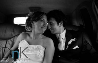 candid bridal portrait