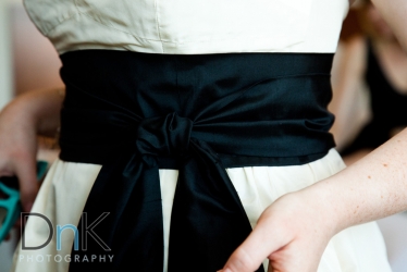 Detail wedding  dress