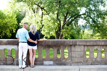 Pensive Engagement Pictures 