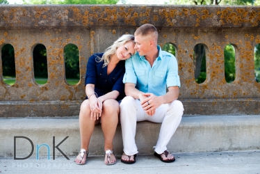 Engagement Pictures  on Bridge