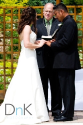 florian gardens wedding ceremony rings