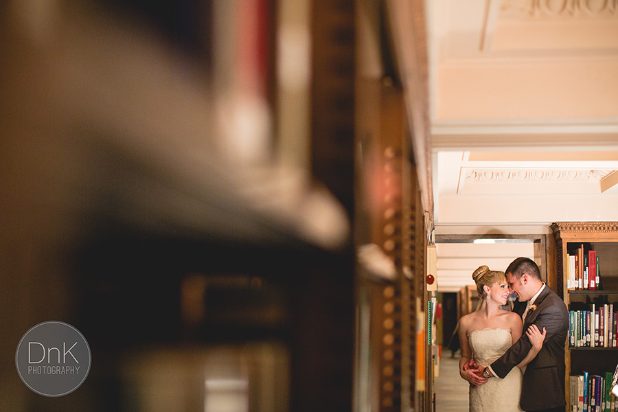 wedding at james j hill library