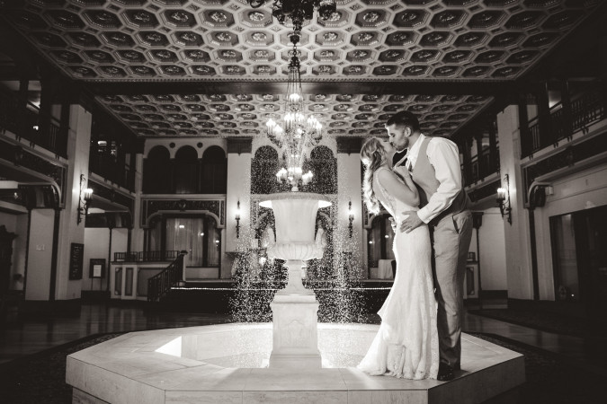 Wedding photography at the Greysalon Ballroom