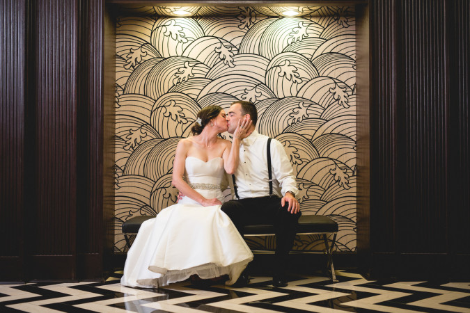 Calhoun Beach Club wedding photo