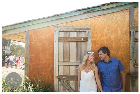 A&M's Engagement Session at the Renaissance Festival