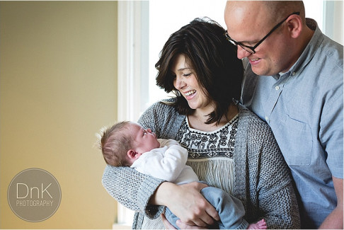 Lifestyle Newborn Session with the S family