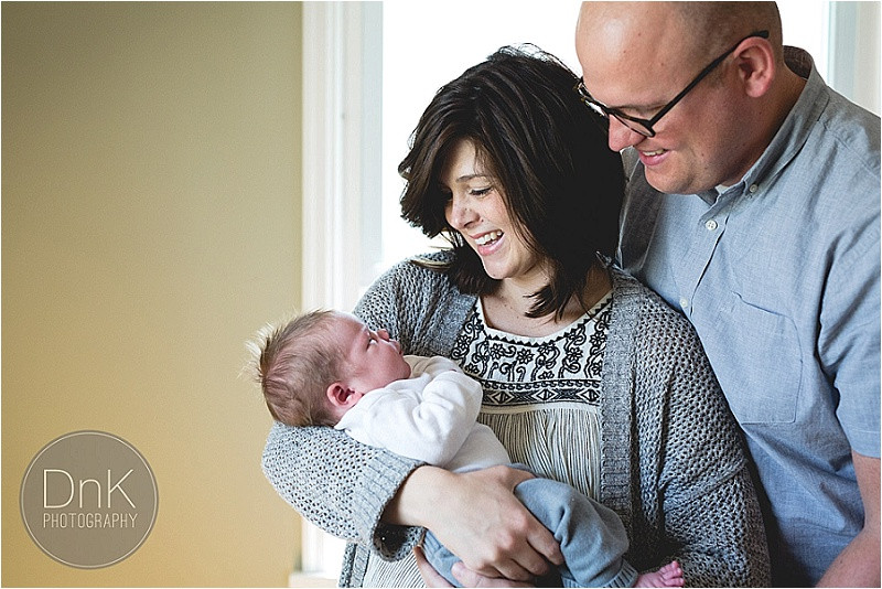 Lifestyle Newborn Session with the S family