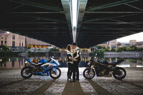 Motorcycle Engagement Session