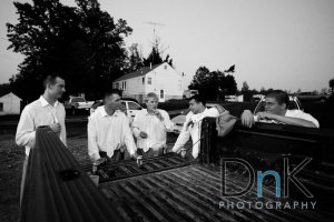 Chris and Nichole Outdoor wedding photographs