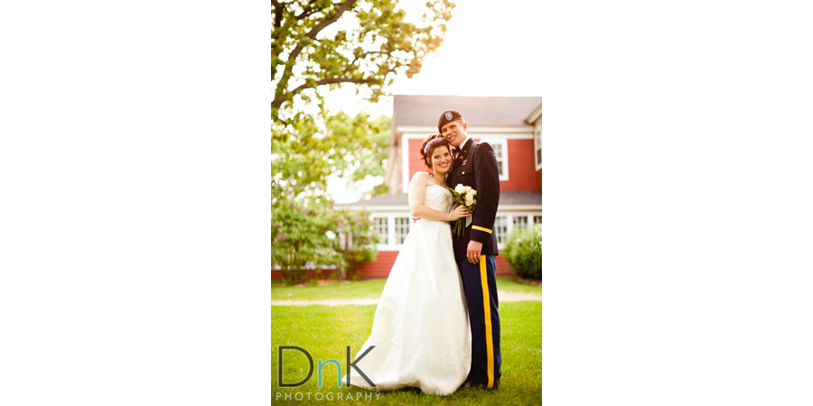 Earle Brown Hertiage Center Wedding