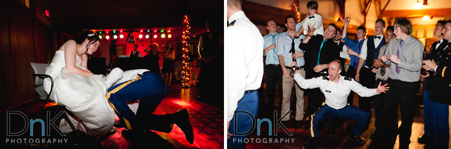 Wedding Reception at Earle Brown Hertiage Center 