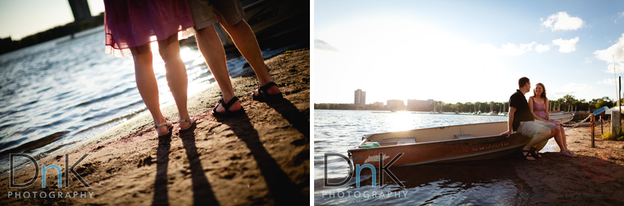 Lake Calhoun Engagement Pictures