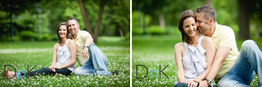 Minnehaha Falls Engagement Session