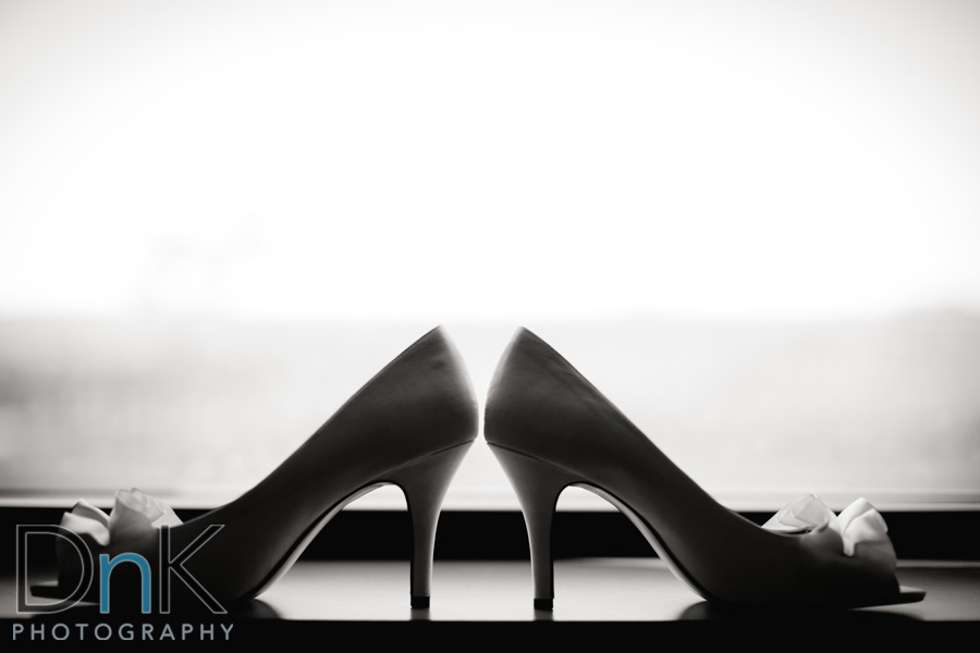 Black & White Wedding Shoes Picture