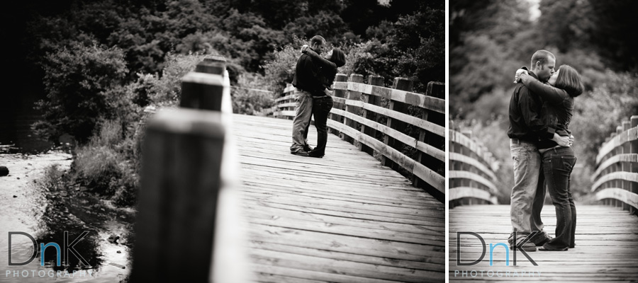Stone Arch Bridge Engagement Pictures