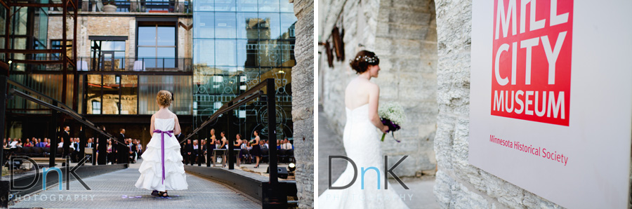 Wedding Ceremony at the Mill City Museum