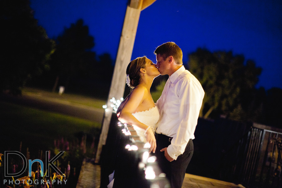 Nighttime Wedding Pictures