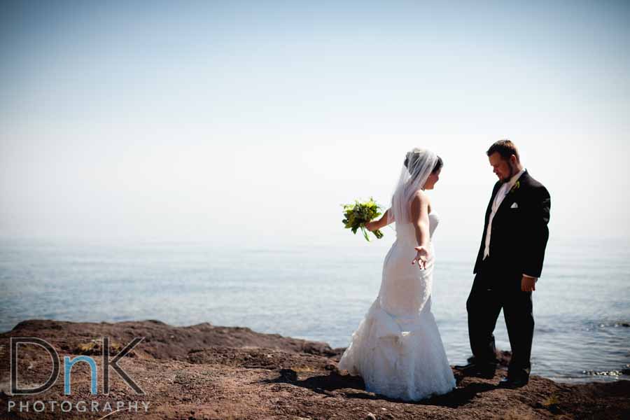 Duluth Wedding First Look