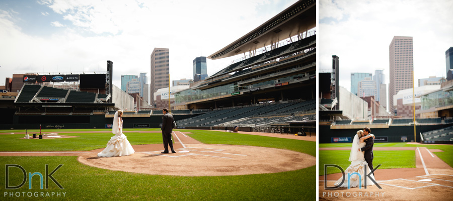 Wedding at Target Field 