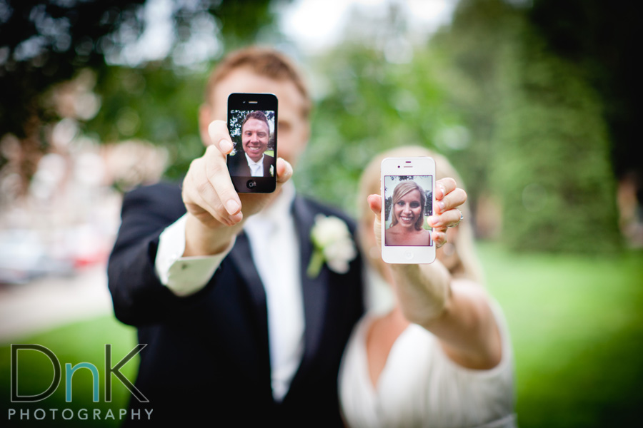 Iphone wedding pictures