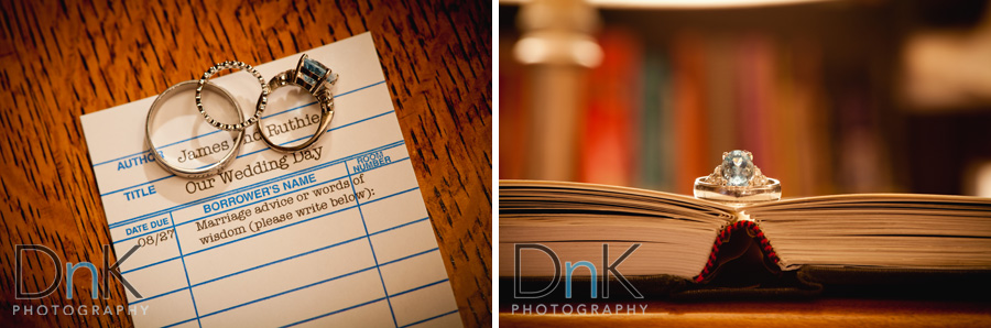 Library Wedding Pictures