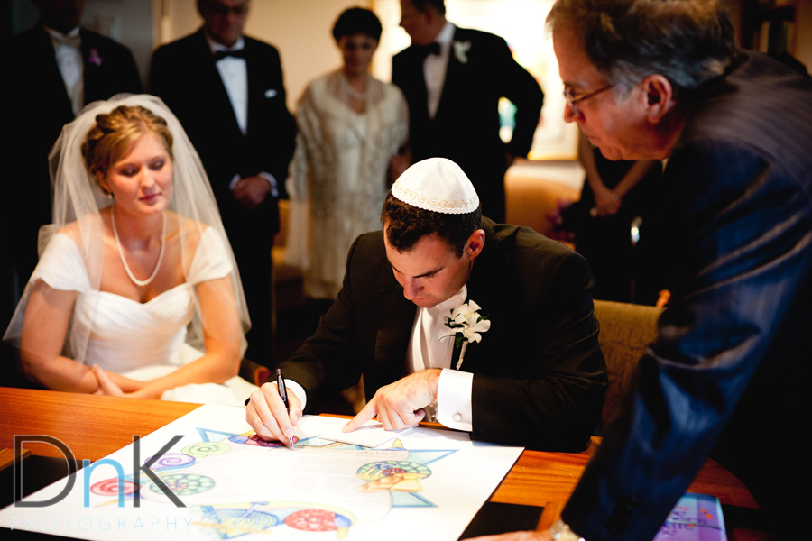 Ketubah Signing