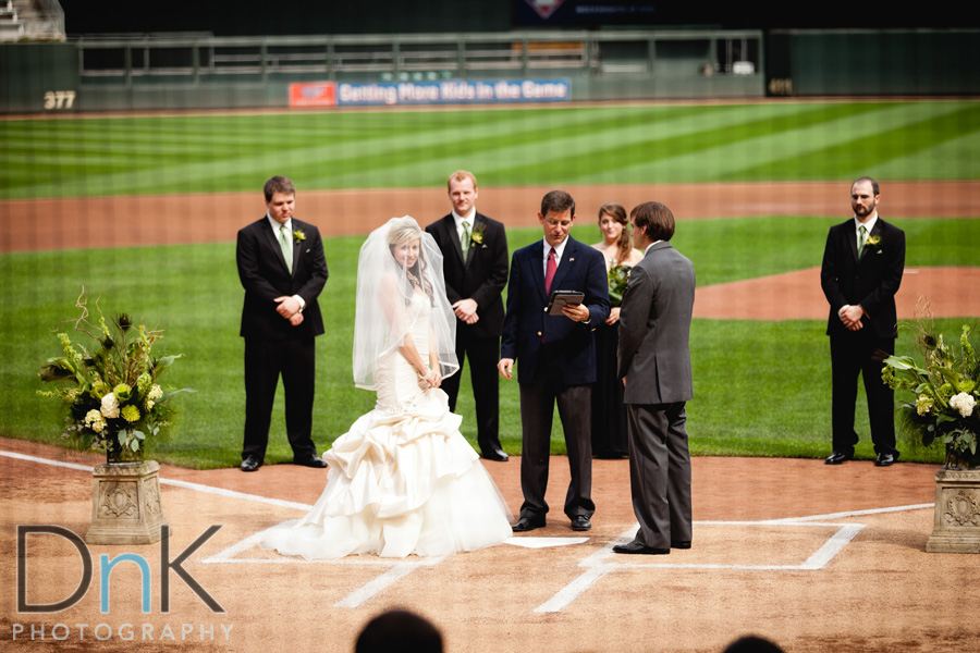 Wedding at Target Field