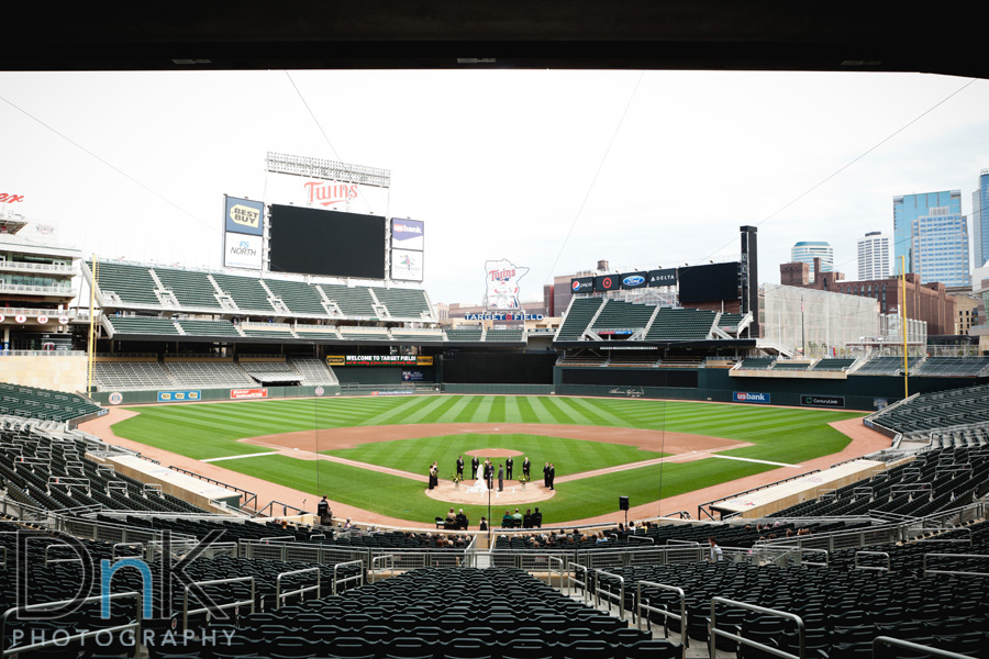 Baseball Wedding Minnesota