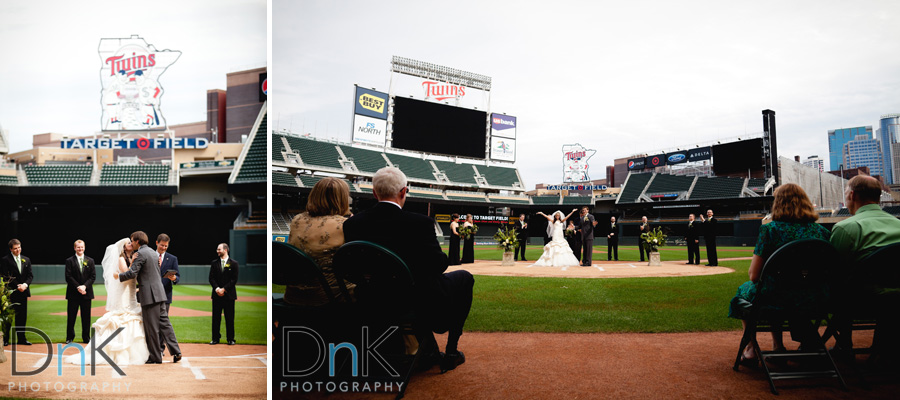 Wedding at Target Field