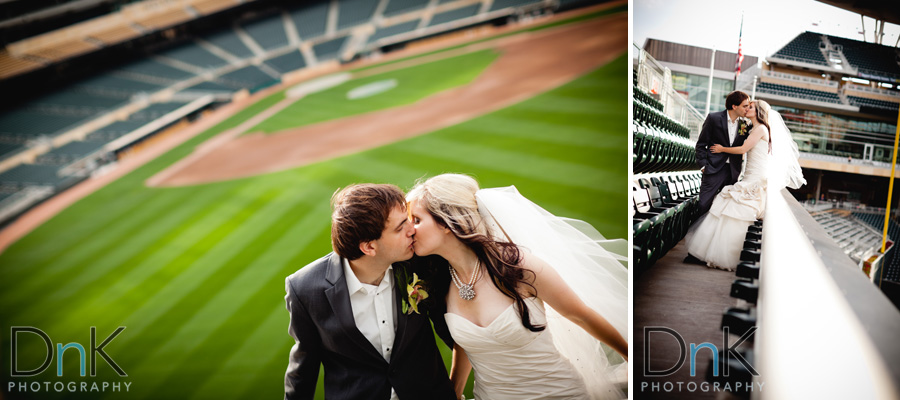 Wedding at Target Field
