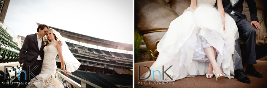 Wedding at Target Field