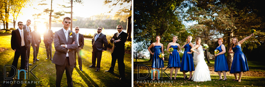 Cool Wedding Party Portraits
