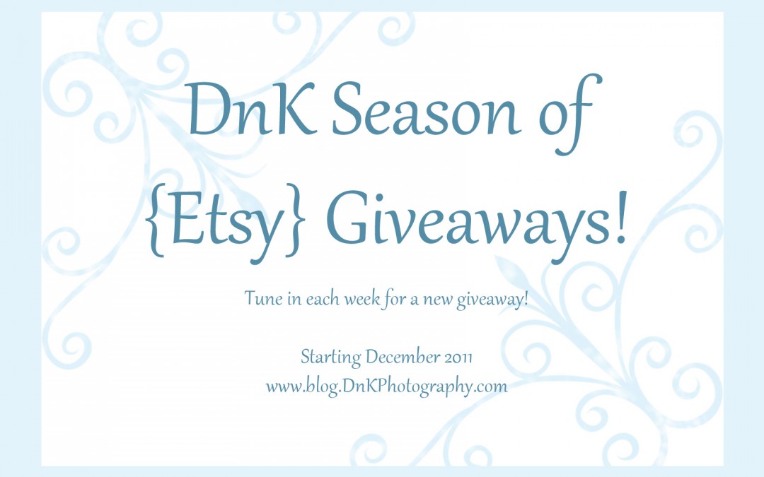DnK 2011-2012 Etsy Give away updates