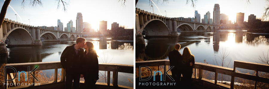 Mike and Sarah’s Winter Engagement Session – Minneapolis