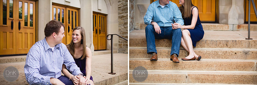 St Olaf College Engagement Session with Drew and Laura