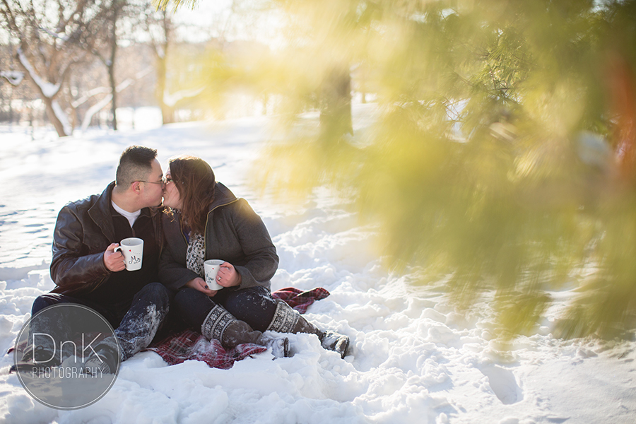 Outdoor Winter Engagement Session – Chloe and Jake!